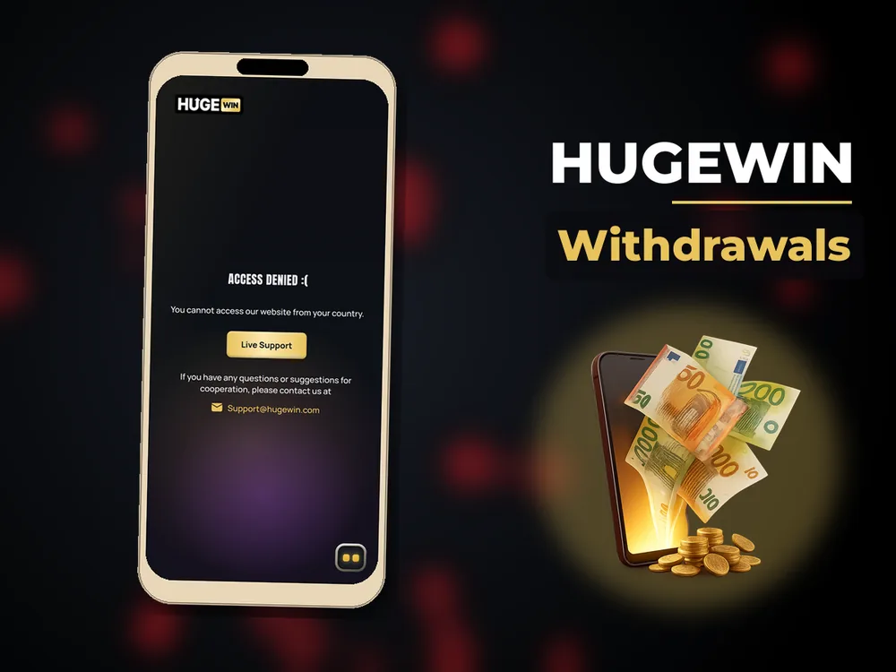 HugeWin - Withdrawals
